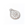 925 Sterling Silver CZ Pendant