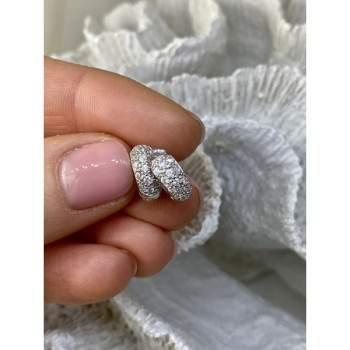 925 Sterling Silver CZ Earrings