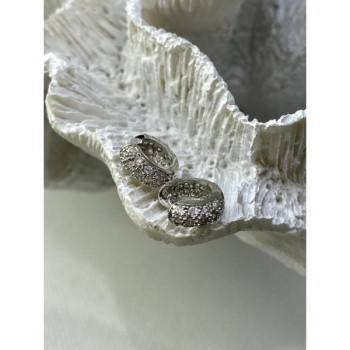 925 Sterling Silver CZ Earrings
