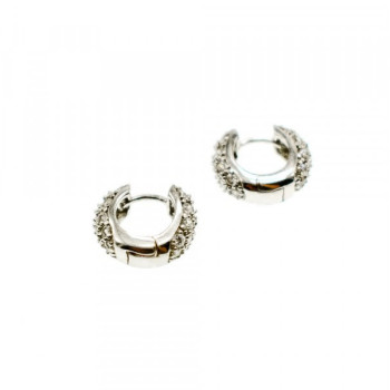 925 Sterling Silver CZ Earrings
