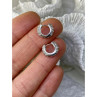 925 Sterling Silver CZ Earrings