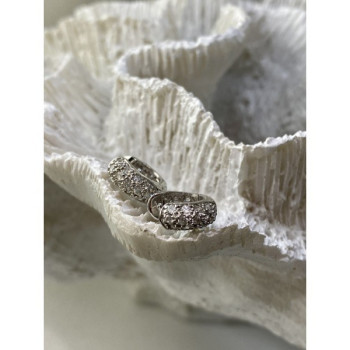 925 Sterling Silver CZ Earrings