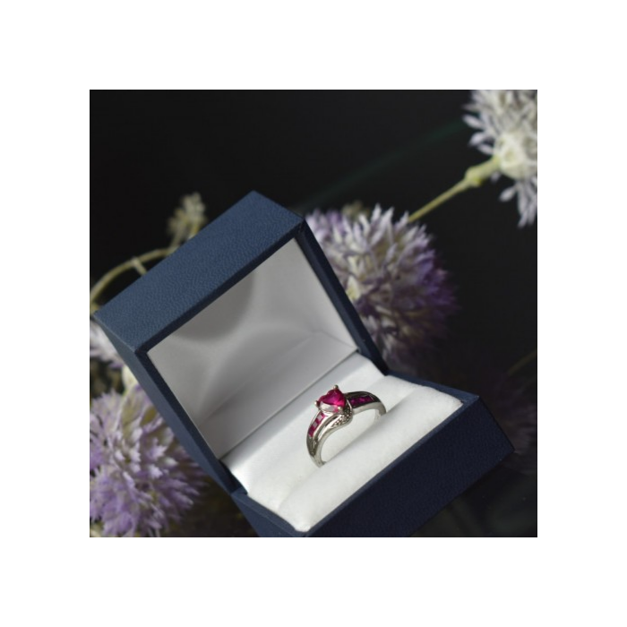 925 Sterling Silver Pink Topaz 