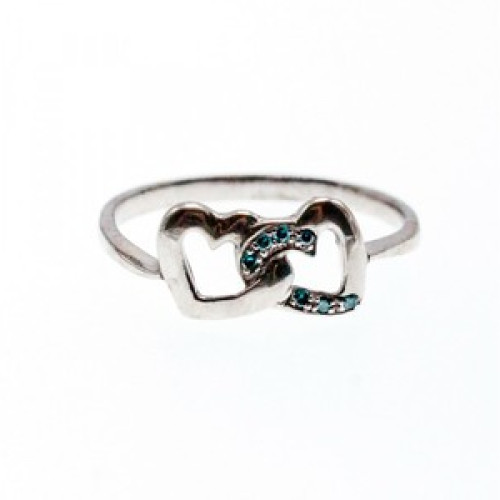 925 Sterling Silver Aquamarine 