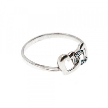 925 Sterling Silver Aquamarine 