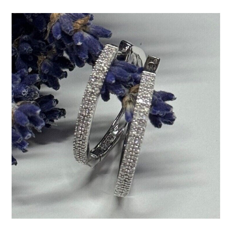 925 Sterling Silver CZ Earrings