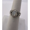 925 STERLING SILVER MOTHER OF PEARL RING SIZE 6