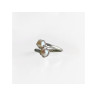 925 Sterling Silver Pearls Ring Size 5