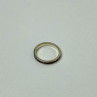925 Sterling Silver Purple CZ Band Ring Size 8.5
