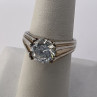 925 Sterling Silver & CZ Ring Size 6.5