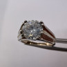 925 Sterling Silver & CZ Ring Size 6.5