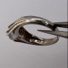 925 Sterling Silver & CZ Ring Size 6.5