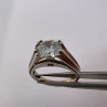 925 Sterling Silver & CZ Ring Size 6.5