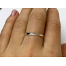 925 Sterling Silver Band Ring Size 8.5 Italy