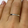 925 Sterling Silver Band Ring Size 8.5 Italy