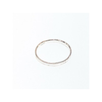 925 Sterling Silver Band Ring Size 8.5 Italy