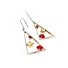 925 Sterling Silver Hessonite & Heliodor Earrings