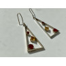 925 Sterling Silver Hessonite & Heliodor Earrings