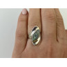 925 Sterling Silver Haliotis Ring Size 6.5