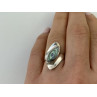 925 Sterling Silver Haliotis Ring Size 6.5