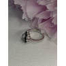 925 Sterling Silver Dark Blue & White Sapphire Ring Size 9 ; 7 ; 6.5