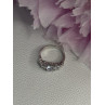 Shiny 925 Sterling Silver CZ Ring Size 7