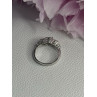 Shiny 925 Sterling Silver CZ Ring Size 7