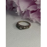 925 Sterling Silver Diamond Ring Size 6