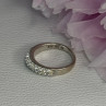 Classy 925 Sterling Silver CZ Ring Size 7.5
