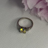 925 Sterling Silver CZ Ring Size 9