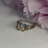 925 Sterling Silver CZ Ring Size 9