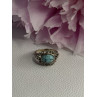 Vintage 925 Sterling Silver Turquoise Ring Size 5