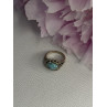 Vintage 925 Sterling Silver Turquoise Ring Size 5