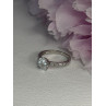 Shiny 925 Sterling Silver CZ Ring Size 10