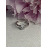 Shiny 925 Sterling Silver CZ Ring Size 10