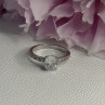 Shiny 925 Sterling Silver CZ Ring Size 10