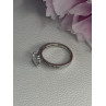 Shiny 925 Sterling Silver CZ Ring Size 10
