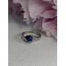 925 Sterling Silver Star Sapphire Ring Size 6