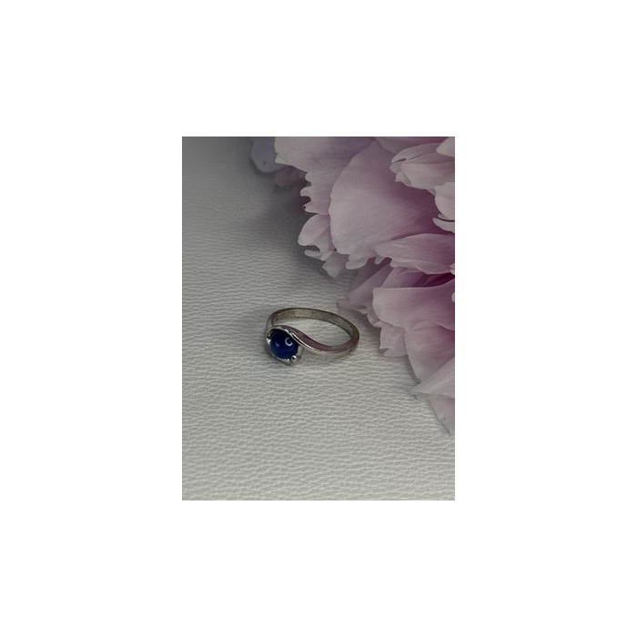 925 Sterling Silver Star Sapphire Ring Size 6