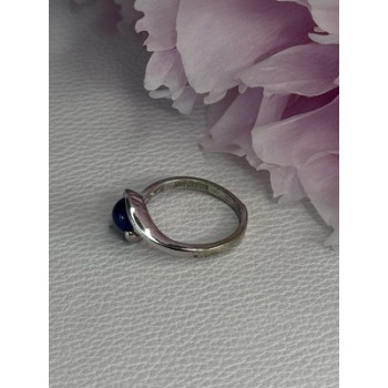 925 Sterling Silver Star Sapphire Ring Size 6