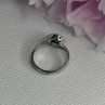 925 Sterling Silver Star Sapphire Ring Size 6