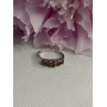 925 Sterling Silver Tourmaline Ring Size 8
