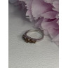 925 Sterling Silver Tourmaline Ring Size 8