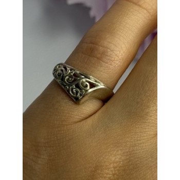 Vintage 925 Sterling Silver Ring Size 5