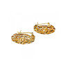 925 Sterling Silver Gold Plated Earrings