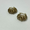 925 Sterling Silver Gold Plated Earrings