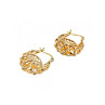 925 Sterling Silver Gold Plated Earrings