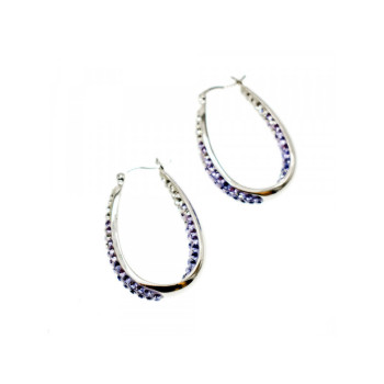 925 Sterling Silver Multicolor CZ 