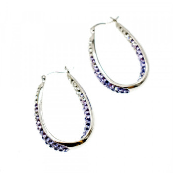 925 Sterling Silver Multicolor CZ 