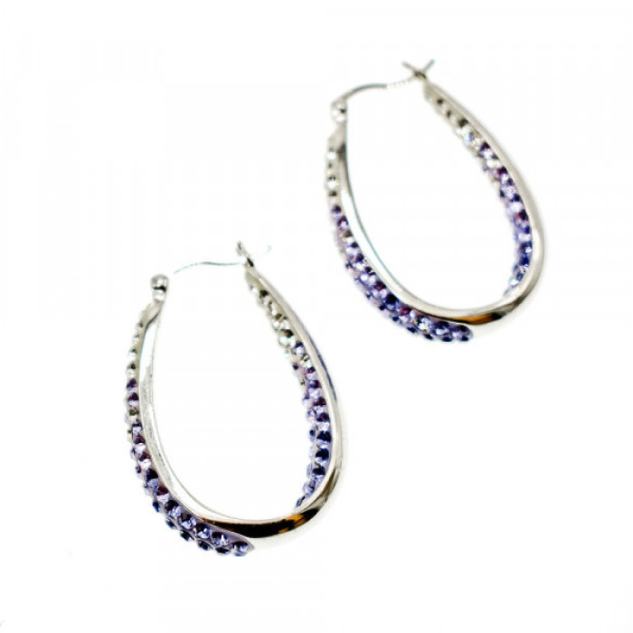 925 Sterling Silver Multicolor CZ 